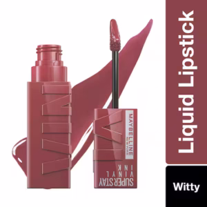 Maybelline New York Superstay Vinyl Ink Liquid Lipstick - Witty (4.2ml)